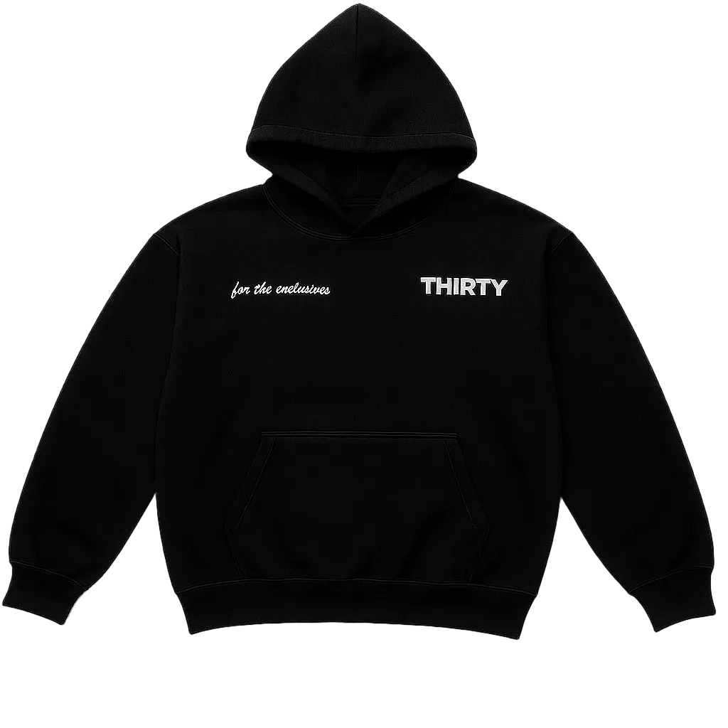 “Directed by God” oversized hoodie