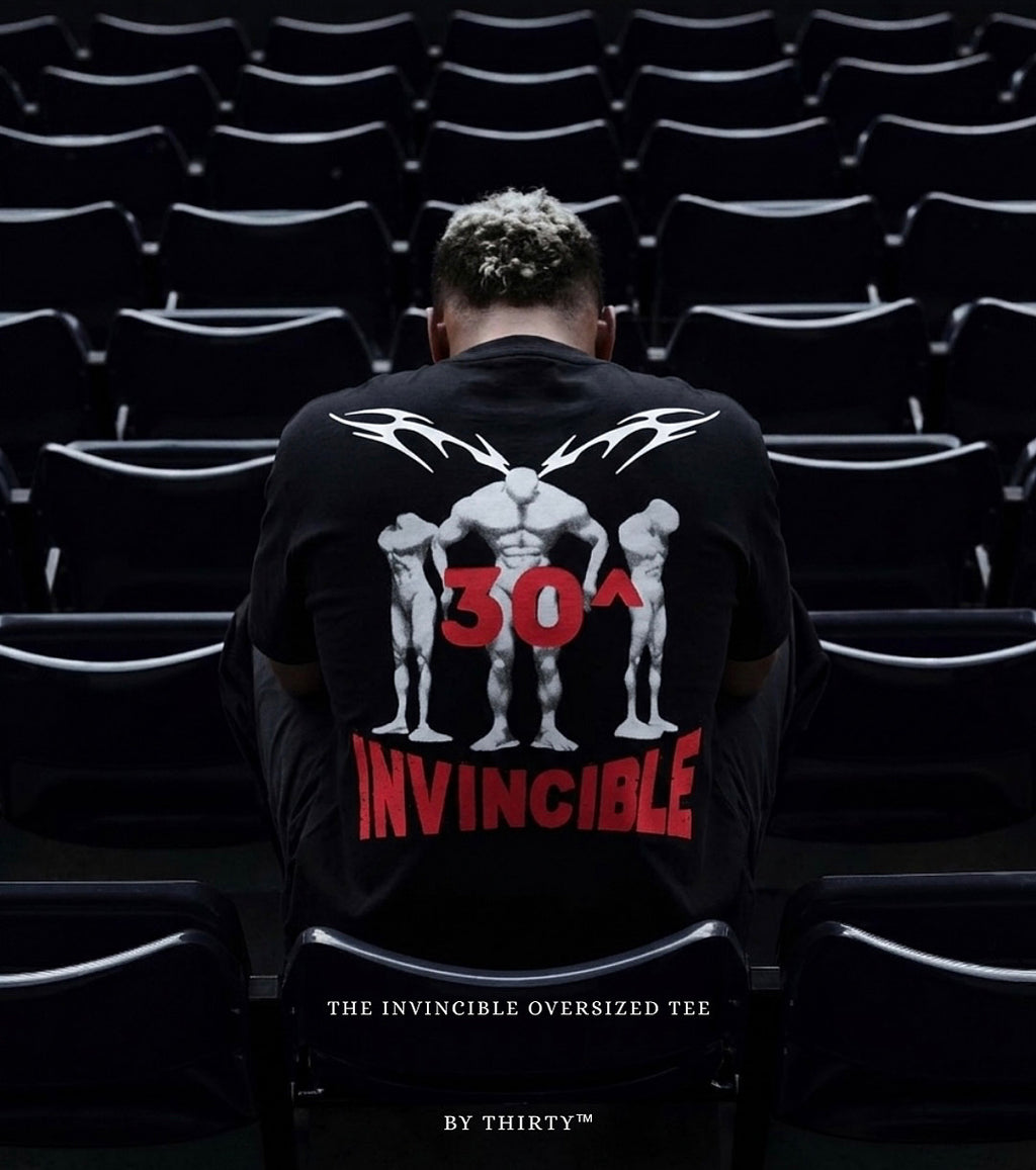 The " INVINCIBLE'' Oversized t-shirt .