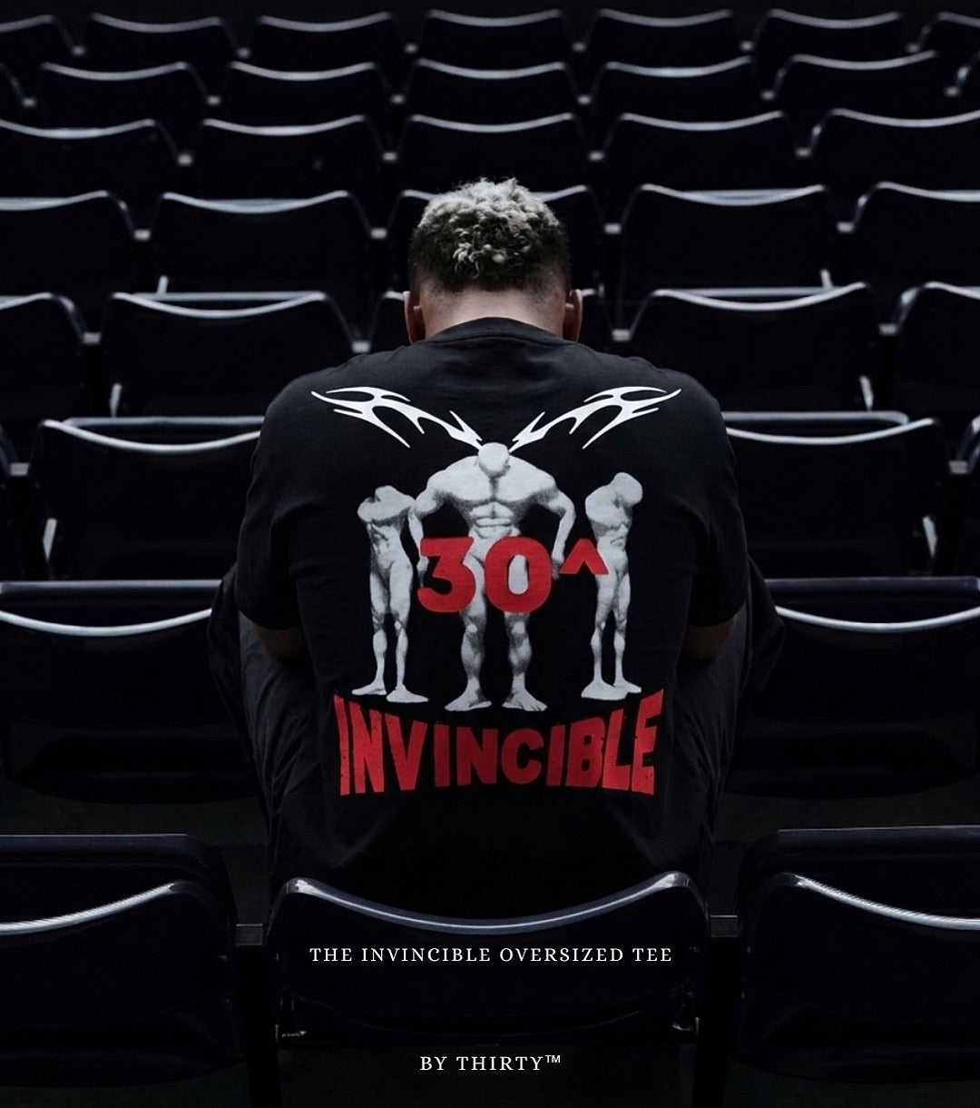 The " INVINCIBLE'' Oversized t-shirt .