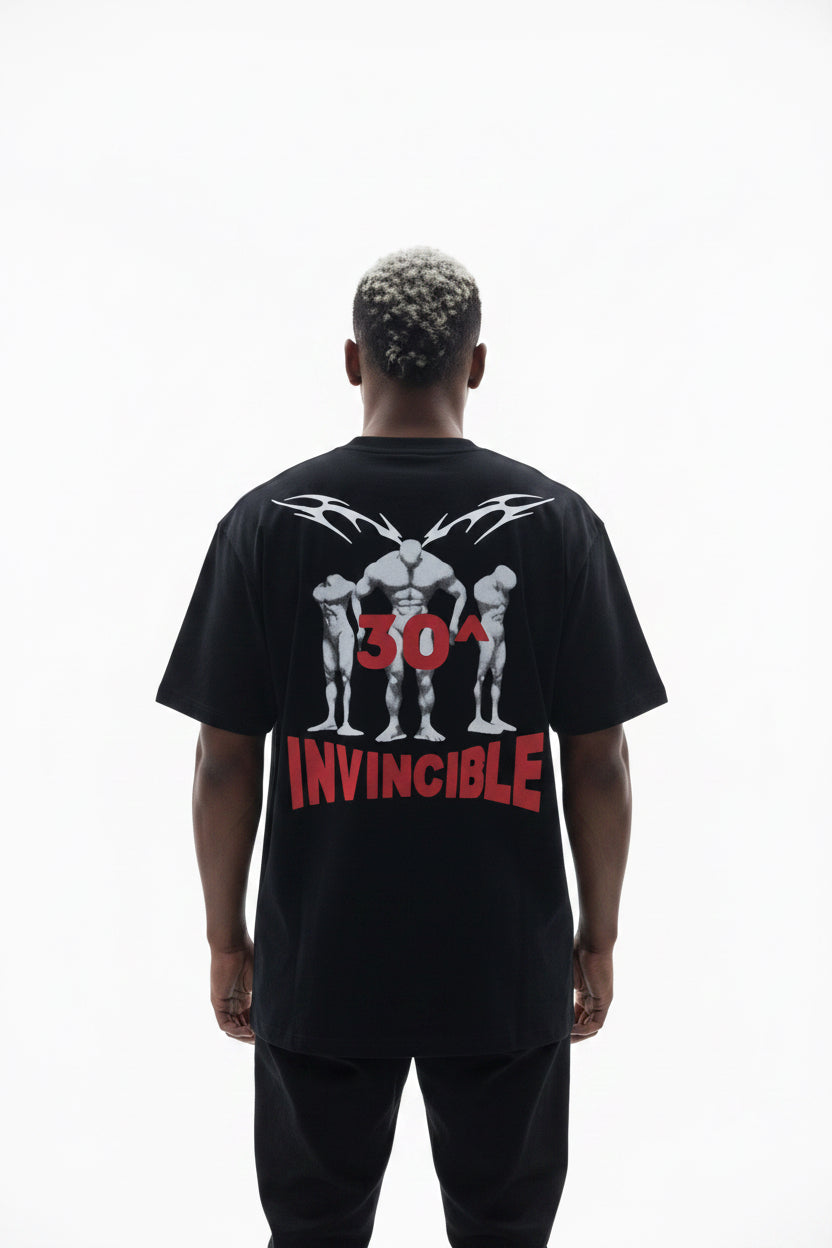 The " INVINCIBLE'' Oversized t-shirt .